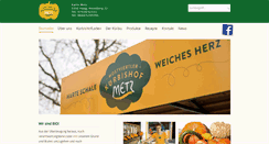 Desktop Screenshot of metz-haag.at